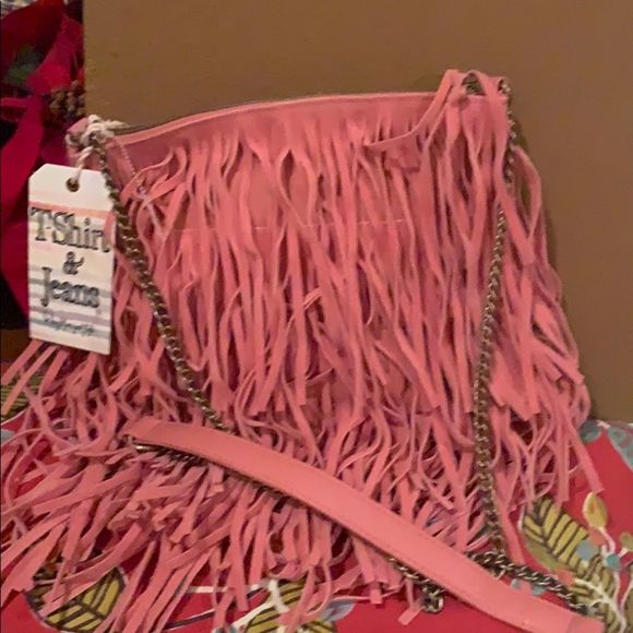 Handbags - Fringe crossbody